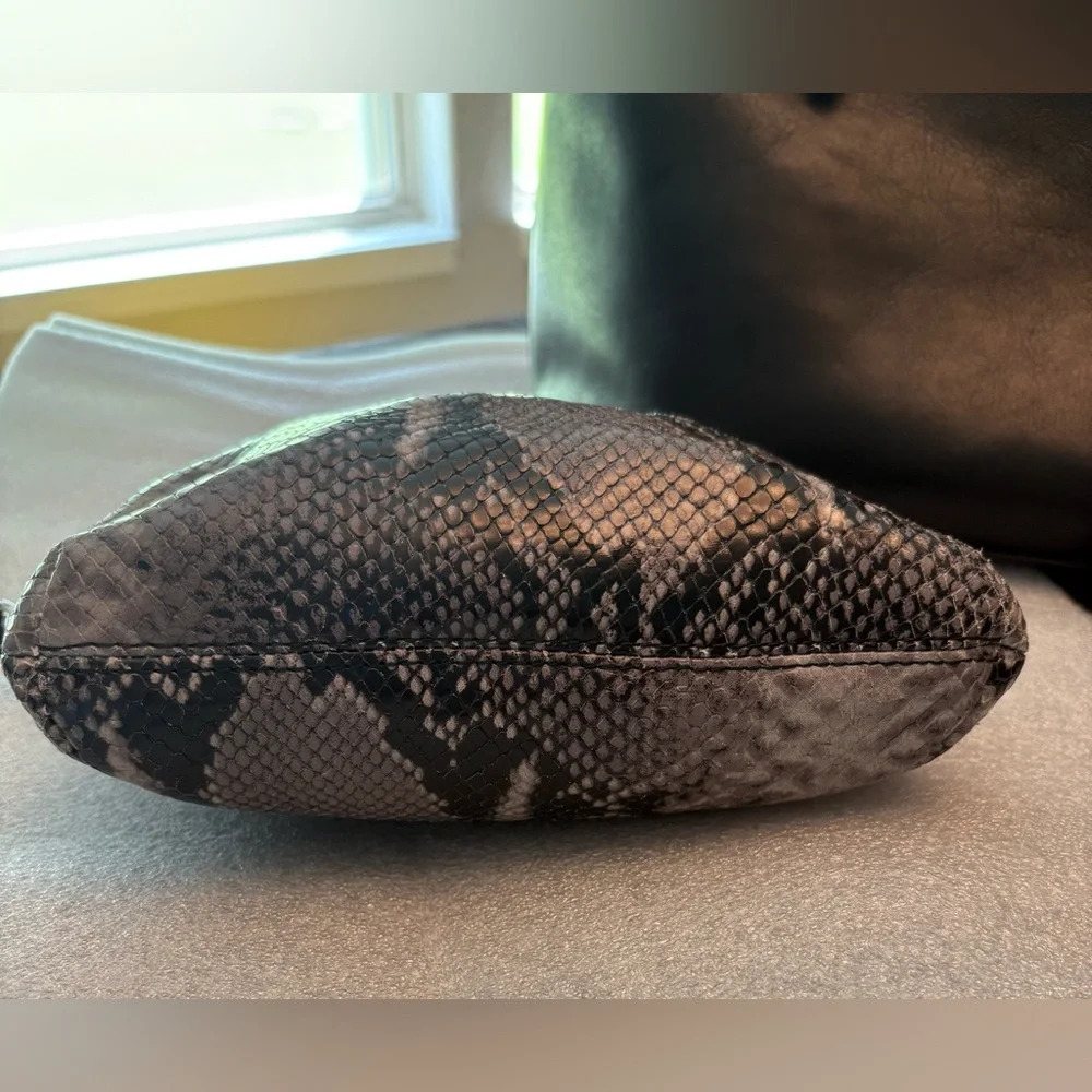 COACH Snakeskin Clutch with Wristlet - Picture 4 of 10